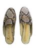Sam Edelman 100% Leather Snake Print Multi Color Mule/Clog Size EU 35 1/2 - photo 1