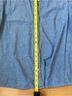 A.P.C. 100% Cotton Blue White Blouse Size XL - photo 5