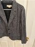 Michael Kors Checkered-gingham Black White Blazer Size 14 - photo 10