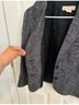 Michael Kors Checkered-gingham Black White Blazer Size 14 - photo 6