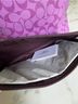 Coach 100% Coated Canvas Print Purple Pink Tote One size - photo 3