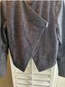 Banana Republic Black Gray Jacket Size 8 - photo 3