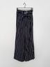Reformation Stripes Blue White Casual Pants Size 8 - photo 4