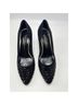 Loeffler Randall Black Heels Size 6 1/2 - photo 4