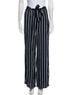 Reformation Stripes Blue White Casual Pants Size 8 - photo 1