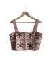 Favorite Daughter Floral Pink Tan Brown Sleeveless Top Size M - photo 2