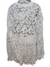 Hyfve 100% Microfiber Polyester Floral White Long Sleeve Blouse Size L - photo 1