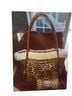 Brahmin 100% Leather Animal Print Multi Color Leather Tote One size - photo 1