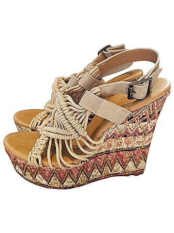 Dolce by Mojo Moxy Boho Wedges (view 1)