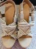 Dolce by Mojo Moxy Aztec Or Tribal Print Multi Color Tan Wedges Size 7 1/2 - photo 3
