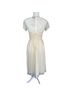 ASOS 100% Polyester 100% Viscose Floral Ivory Cocktail Dress Size 4 - photo 2