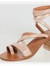 K. Jacques 100% Leather Pink Sandals Size EU 36 - photo 3