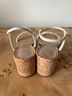 Schutz White Ivory Sandals Size 5 1/2 - photo 8