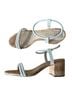 Schutz White Ivory Sandals Size 5 1/2 - photo 1
