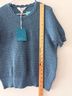 Market 100% Polyester Blue Sweater Vest Size M - photo 7