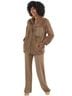 CAbi 100% Polyester Brown Faux Fur Jacket Size L - photo 4