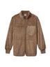 CAbi 100% Polyester Brown Faux Fur Jacket Size L - photo 5