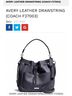 Coach 100% Leather Black Leather Bucket Bag One size - photo 6