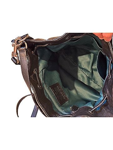 Coach Coach Avery Leather Drawstring Leather Bucket Bag (view 2)