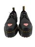 Dr. Martens Print Black Pink Purple Ankle Boots Size 7 - photo 5