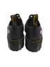 Dr. Martens Print Black Pink Purple Ankle Boots Size 7 - photo 4