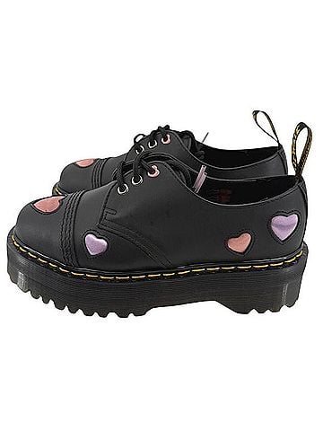 Dr. Martens 1461 Quad Heart Ankle Boots (view 1)