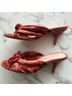 Loeffler Randall Orange Pink Mule/Clog Size 6 1/2 - photo 6