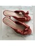 Loeffler Randall Orange Pink Mule/Clog Size 6 1/2 - photo 3