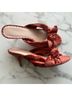 Loeffler Randall Orange Pink Mule/Clog Size 6 1/2 - photo 10