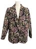 DressBarn 100% Polyester 100% Polyester Floral Multi Color Blazer Size 1X - photo 1