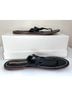 Bernardo 100% Leather Black Flip Flops Size 9 - photo 3