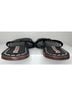 Bernardo 100% Leather Black Flip Flops Size 9 - photo 8