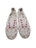 Coach 100% Canvas Print Pink White Gray Sneakers Size 6 1/2 - photo 1