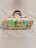 Dooney & Bourke Graphic Tan Pink White Leather Belt One size - photo 4