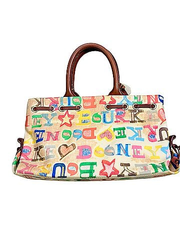 Dooney & Bourke Doodle Graffiti Barrel Bag Leather Belt (view 2)