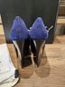 Alice + Olivia Blue Black Heels Size EU 37 1/2 - photo 3