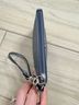Coach Gray Leather Clutch One size - photo 4