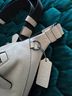 Coach 100% Leather Print Ivory Leather Belt Bag One size - photo 3