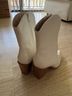 so Me White Ankle Boots Size 7 - photo 3