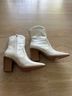 so Me White Ankle Boots Size 7 - photo 4