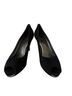 Stuart Weitzman 100% Suede Black Heels Size 9 - photo 1