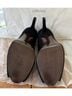 Stuart Weitzman 100% Suede Black Heels Size 9 - photo 6