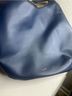 Cuyana 100% Leather Solid Blue Multi Color Leather Hobo One size - photo 2