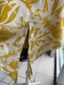 VIISHOW Floral Yellow White Short Sleeve Blouse Size M - photo 6