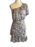 Astr 100% Polyester 95% Polyester 5% Elastane Floral Multi Color Cocktail Dress Size S - photo 1