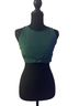 Title Unknown 100% Spandex Green Sports Bra Size large - photo 1