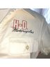 Harley Davidson Orange White Blouse Size L - photo 3