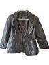 Moda International 100% Leather Black Leather Jacket Size 2 - photo 1