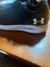 Under Armour Black White Sneakers Size 12 - photo 3