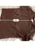 Athleta Solid Stripes Brown Pullover Sweater Size S - photo 5